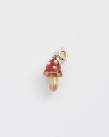 Enamel Mushroom Charm