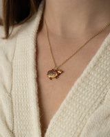 Cosy Hedgehog Charm Necklace