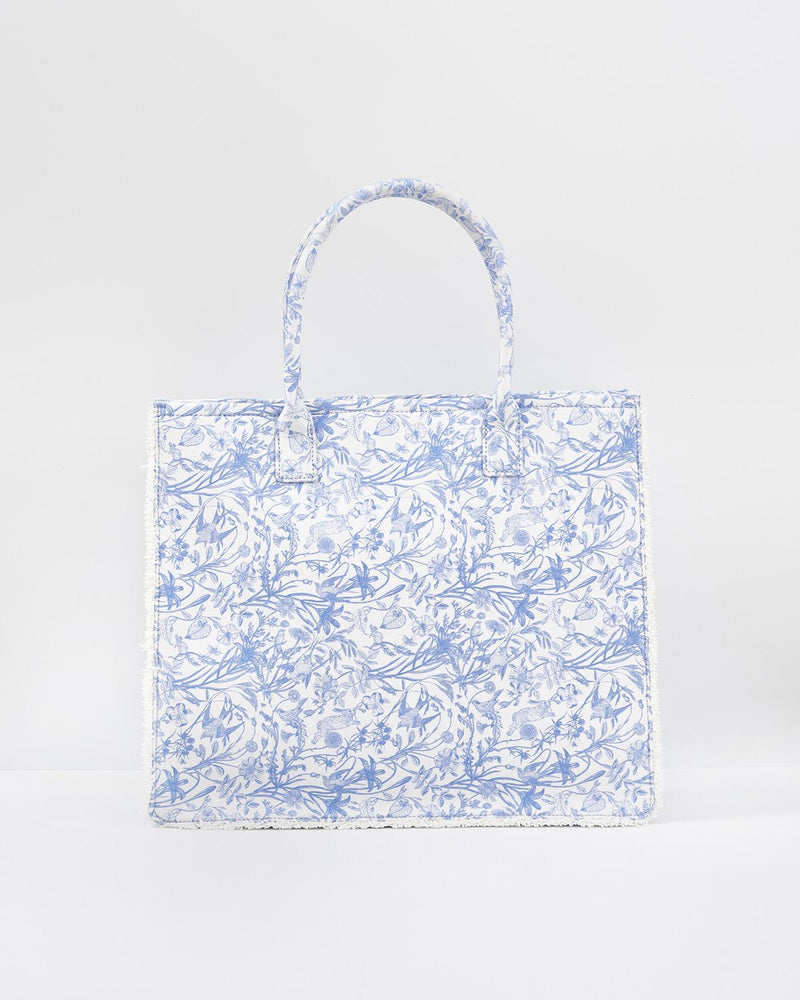 Bunny Blues Structured Tote