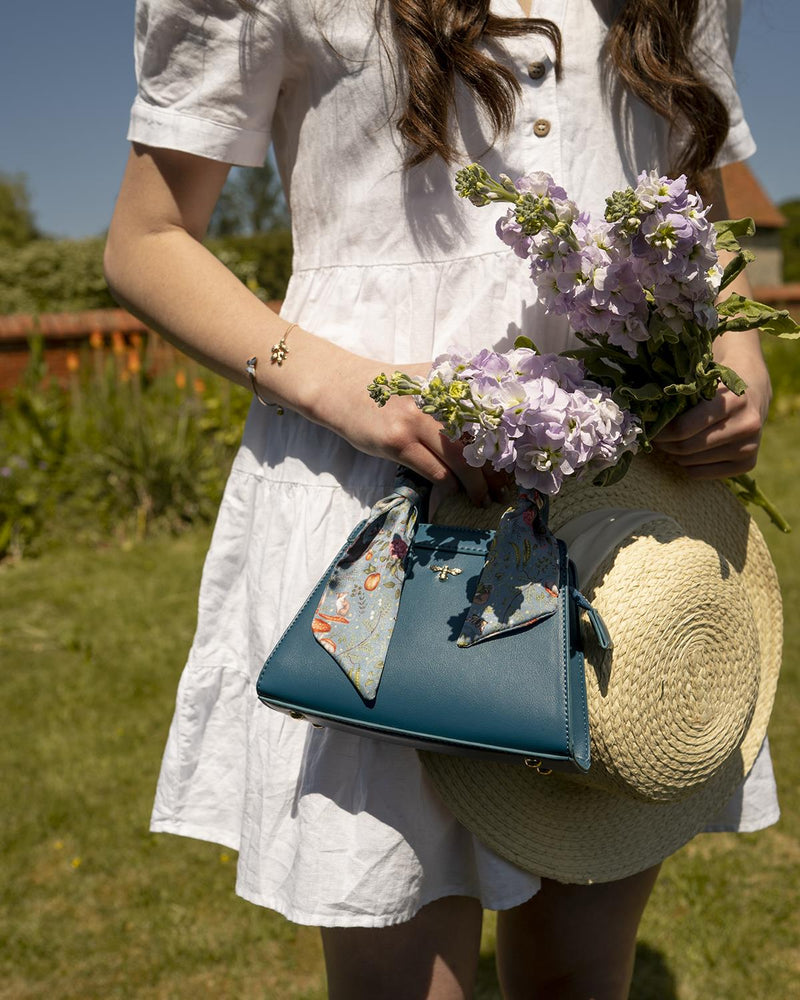 Catherine Rowe Into The Woods Small Tote - Teal