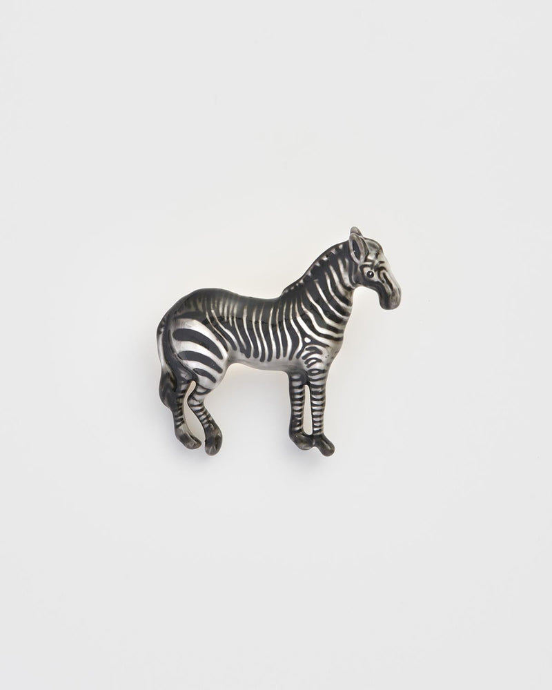 Zebra Brooch