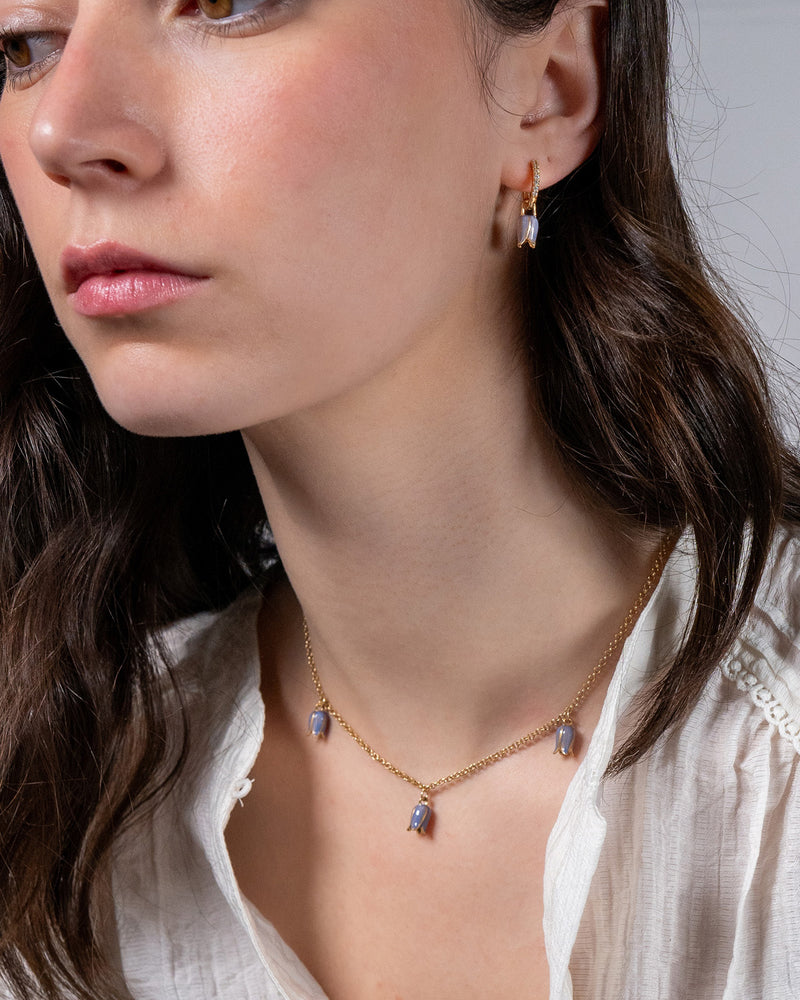 Bluebell Charm Necklace