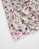 Floral Engravings Lightweight Scarf