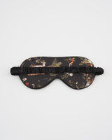 Wonderland Black Sleep Mask