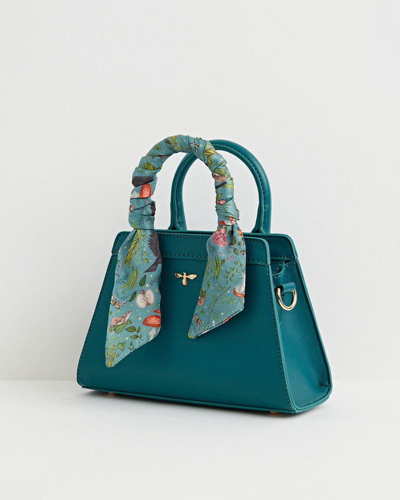 Catherine Rowe Into The Woods Small Tote - Teal