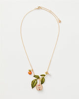 Enamel Apple Tree Necklace