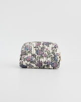 Hydrangea Small Quilted Makeup Bag