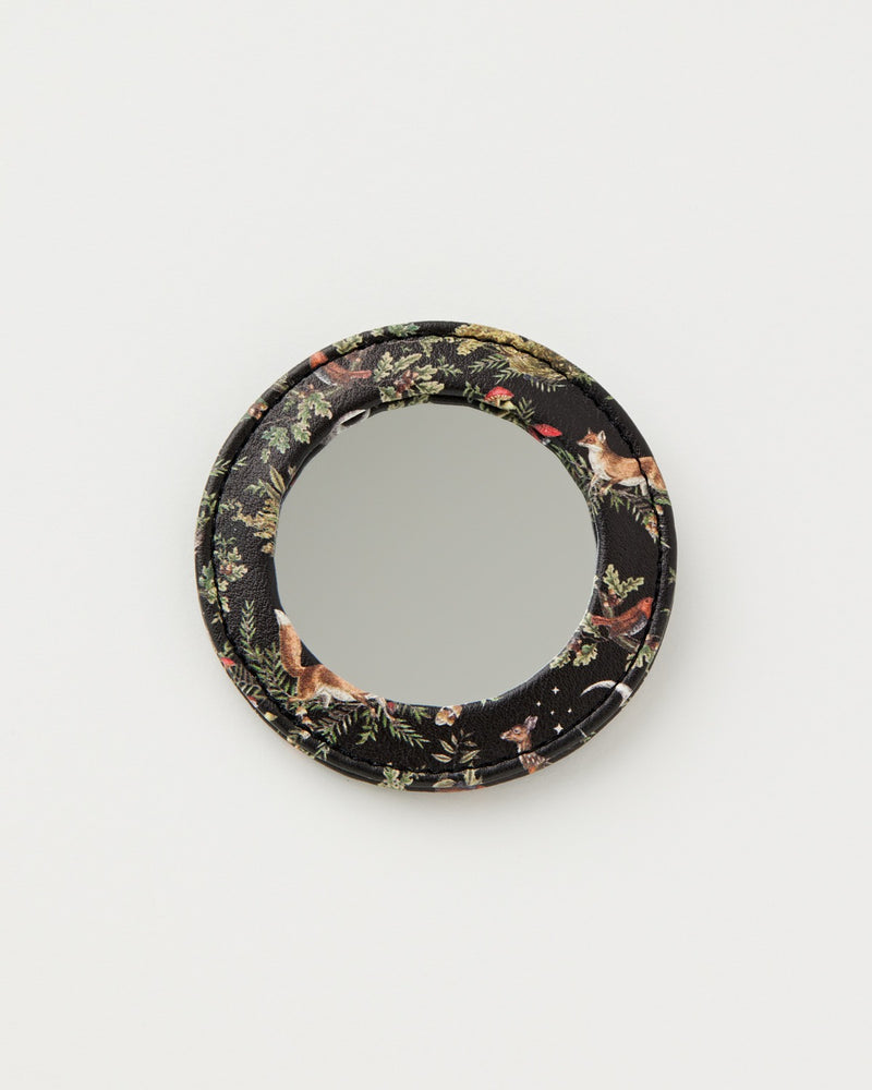 A Nights Tale Woodland Mirror - Black