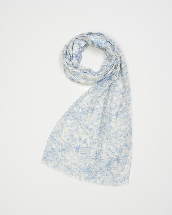 Bunny Blues Lightweight Scarf