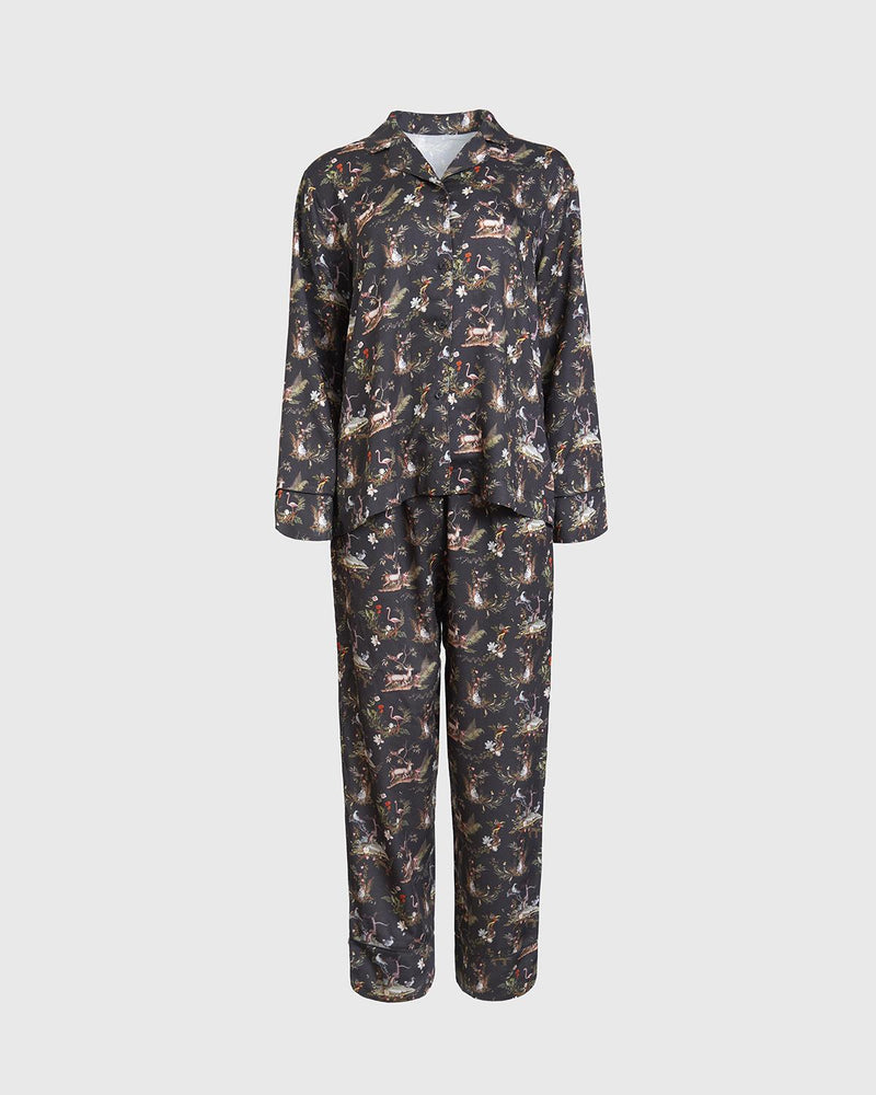 Wonderland Black Pyjamas