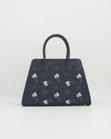 Ditsy Navy Medium Tote