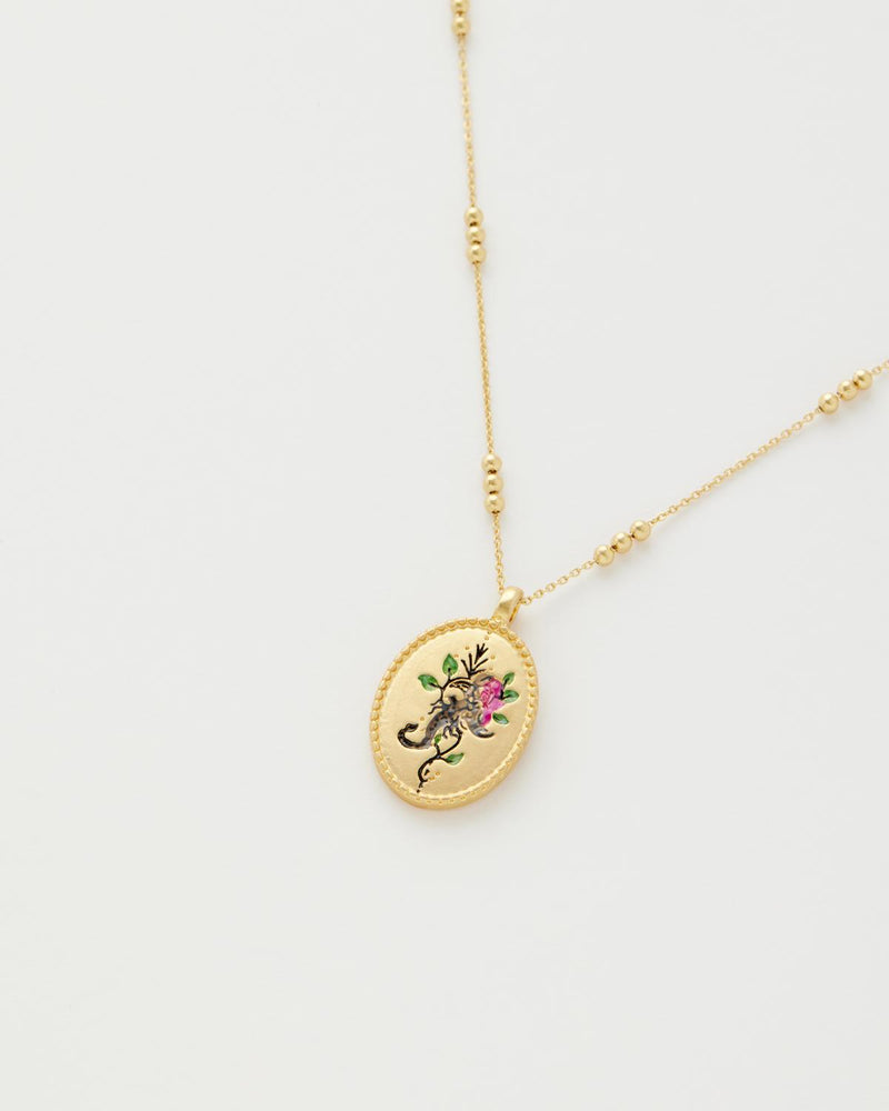 Scorpio Zodiac Necklace