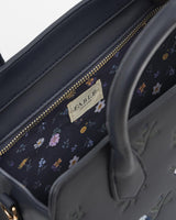 Ditsy Navy Medium Tote