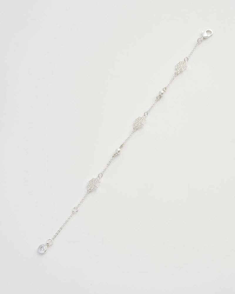 Cobweb Silver Bracelet