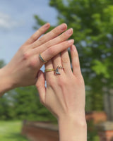 Blue Forget Me Not Ring