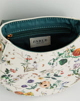 Botanical Pumpkin Green Saddle Bag